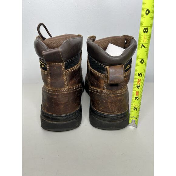 AdTec Work Boots Lace Up Oil Tanned Leather Water Resistant Brown Men’s Size 12 main image 9